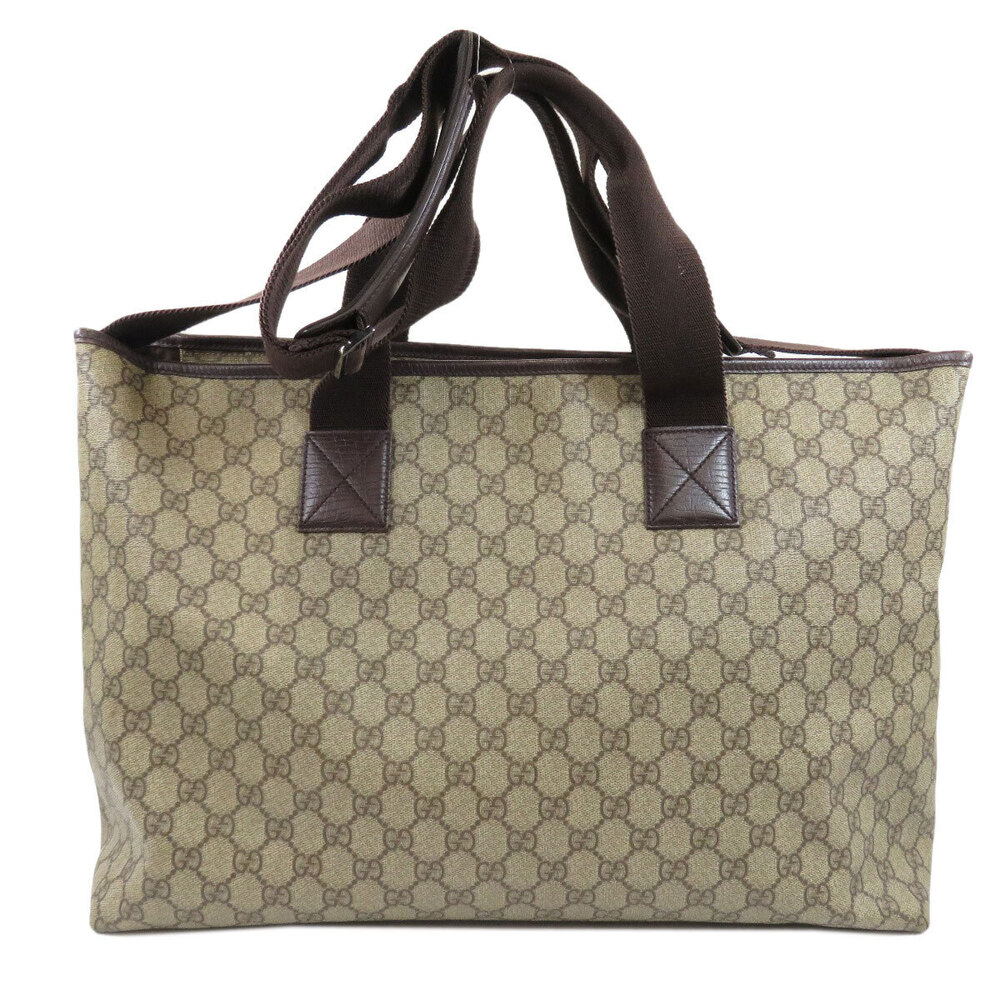 Gucci Tote Shoulder Supreme GG Bag Joy Brown